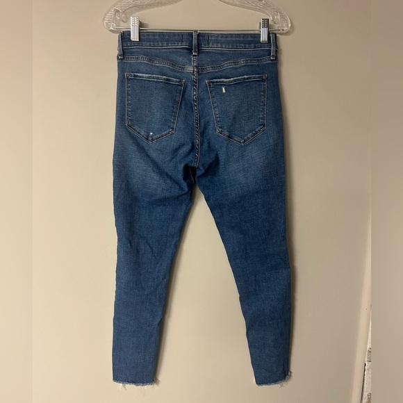 Abercrombie & Fitch The Super Skinny Ankle Mid Rise Jeans - Picture 3 of 4